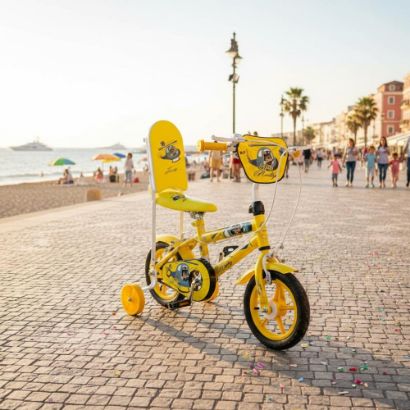 صورة دراجة هوائية للأطفال 10 بوصات تصميم كرتوني